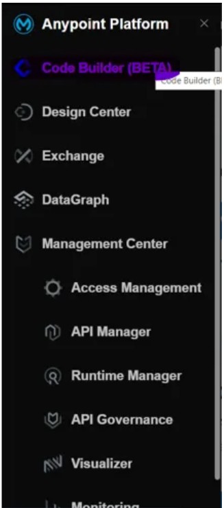 Anypoint Code Builder