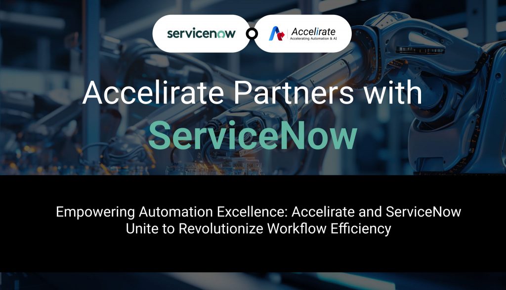 Accelirate Partners with ServiceNow