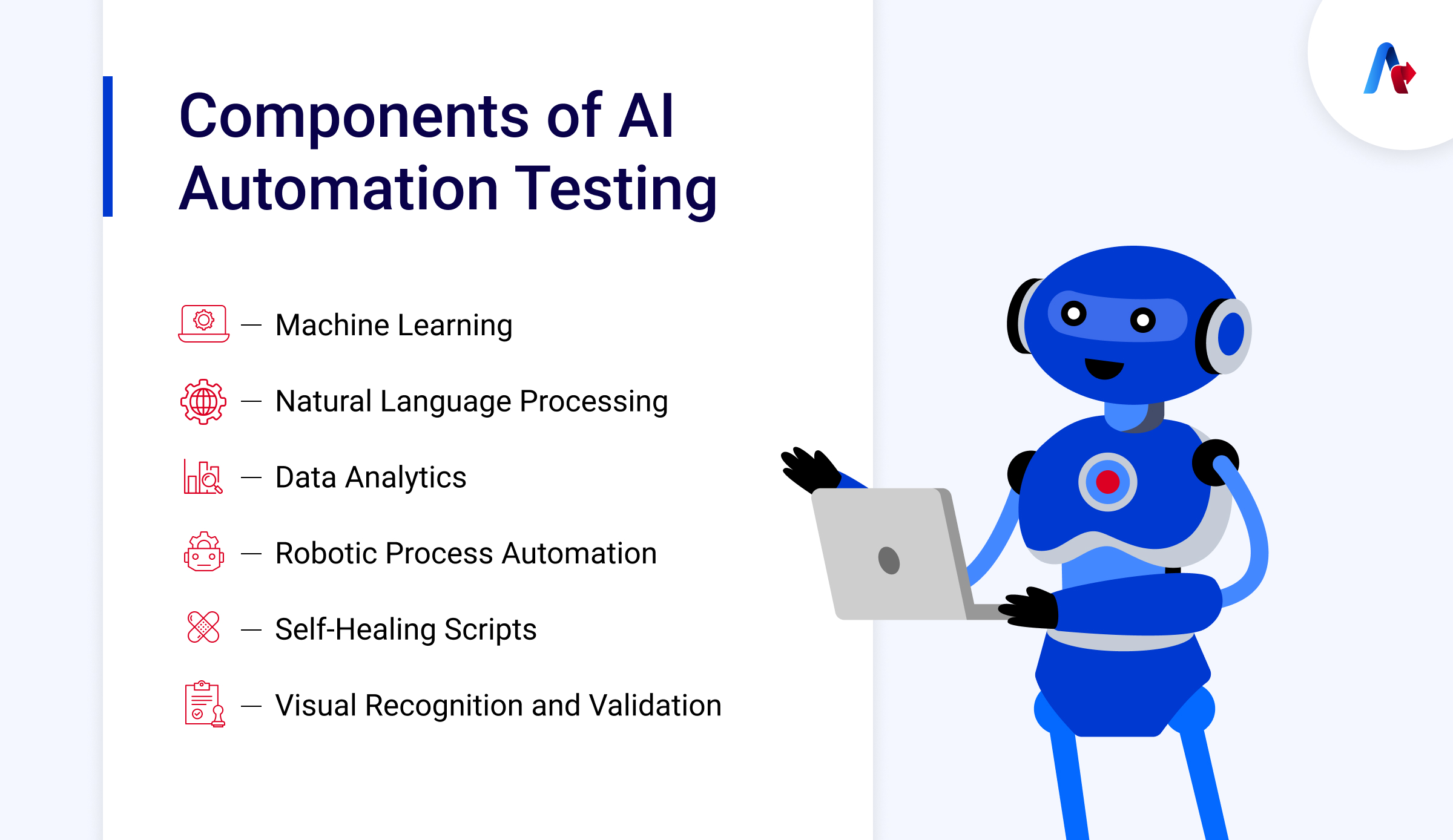 Components of AI Test Automation